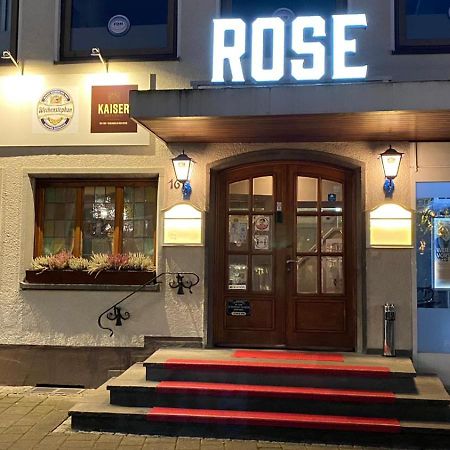 Hotel Goldene Rose Ebersbach an der Fils Dış mekan fotoğraf