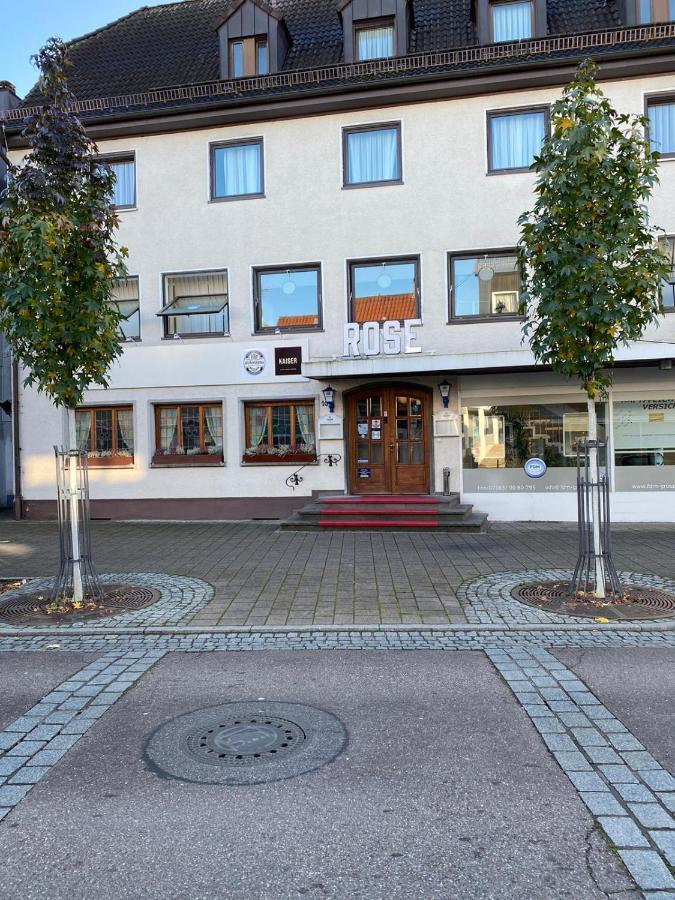 Hotel Goldene Rose Ebersbach an der Fils Dış mekan fotoğraf